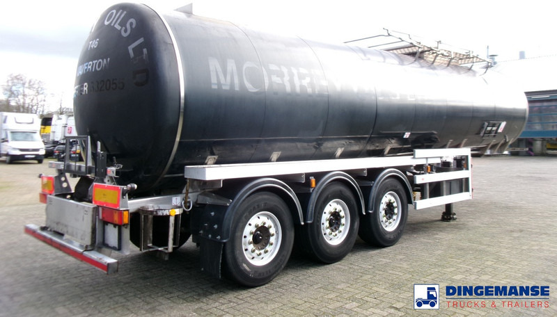 Crossland Bitumen tank inox 33 m3 / 1 comp + compressor + steam heating - Semi-remorque citerne: photos 4 Crossland Bitumen tank inox 33 m3 / 1 comp + compressor + steam heating - Semi-remorque citerne: photos 4