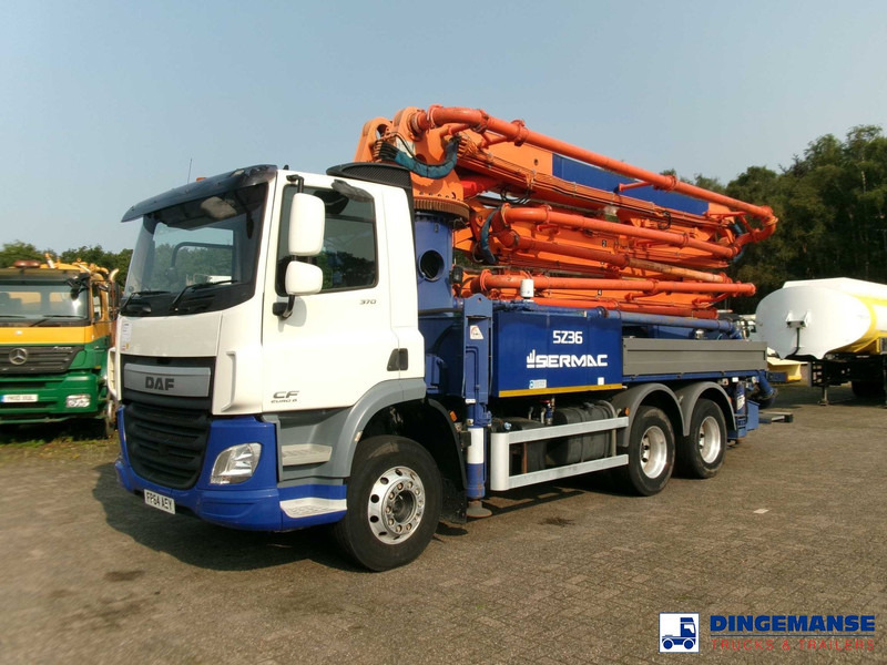 DAF CF 370 6X4 RHD Sermac 5Z36 concrete pump 36 m - Camion pompe: photos 5 DAF CF 370 6X4 RHD Sermac 5Z36 concrete pump 36 m - Camion pompe: photos 5