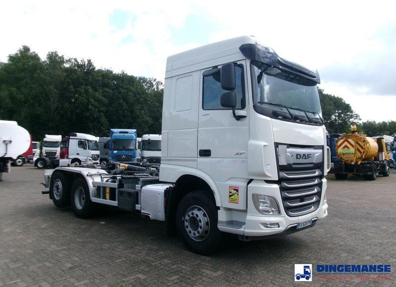 DAF XF 480 FAN 6x2 Hyva container hook 20 t - Camion ampliroll: photos 2 DAF XF 480 FAN 6x2 Hyva container hook 20 t - Camion ampliroll: photos 2