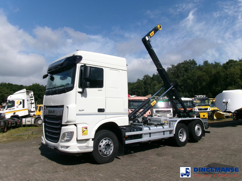 DAF XF 480 FAN 6x2 Hyva container hook 20 t - Camion ampliroll: photos 5 DAF XF 480 FAN 6x2 Hyva container hook 20 t - Camion ampliroll: photos 5