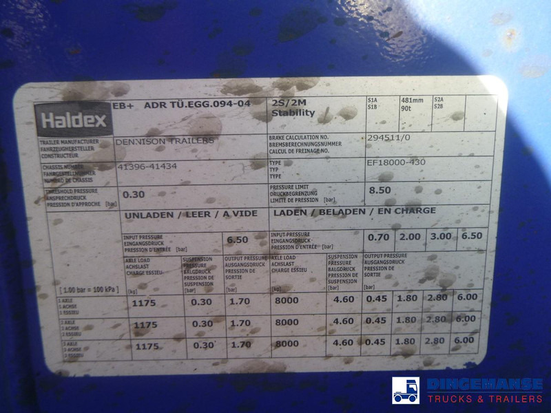Crédit-bail Dennison 3-axle container trailer 20-30-40-45 ft Dennison 3-axle container trailer 20-30-40-45 ft: photos 15 Crédit-bail Dennison 3-axle container trailer 20-30-40-45 ft Dennison 3-axle container trailer 20-30-40-45 ft: photos 15