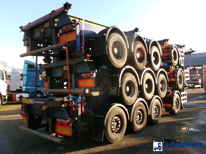 Dennison Stack - 3 x splitter container chassis 20-30-40-45 ft - Semi-remorque porte-conteneur/ Caisse mobile: photos 4 Dennison Stack - 3 x splitter container chassis 20-30-40-45 ft - Semi-remorque porte-conteneur/ Caisse mobile: photos 4