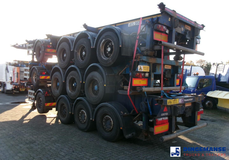 Dennison Stack - 3 x splitter container chassis 20-30-40-45 ft - Semi-remorque porte-conteneur/ Caisse mobile: photos 3 Dennison Stack - 3 x splitter container chassis 20-30-40-45 ft - Semi-remorque porte-conteneur/ Caisse mobile: photos 3