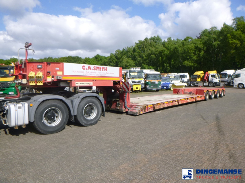 Faymonville 4-axle lowbed trailer 72t STBZ-4VA - Semi-remorque surbaissé: photos 1 Faymonville 4-axle lowbed trailer 72t STBZ-4VA - Semi-remorque surbaissé: photos 1
