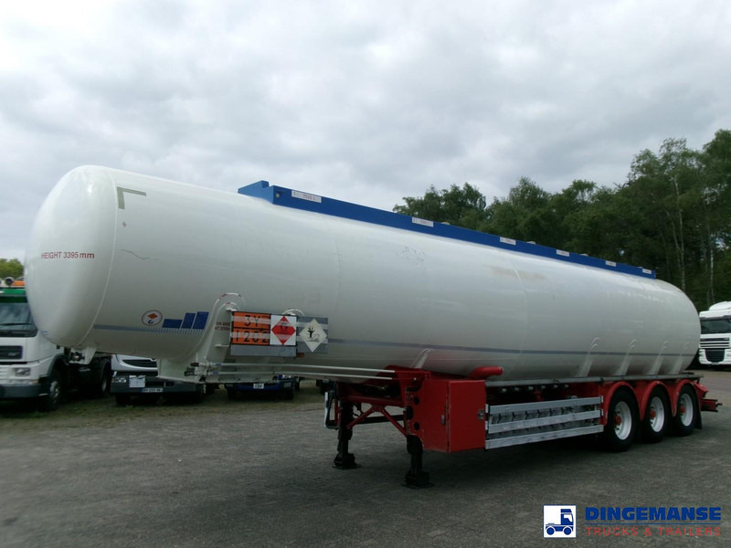 Semi-remorque citerne Feldbinder Fuel tank alu 44.6 m3 + pump: photos 1