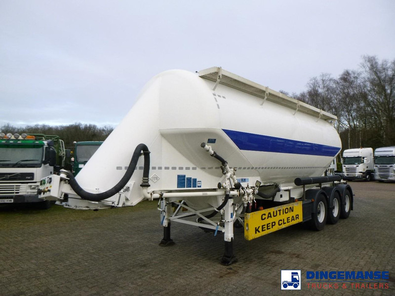 Feldbinder Powder tank alu 36 m3 / 1 comp - Semi-remorque citerne: photos 1 Feldbinder Powder tank alu 36 m3 / 1 comp - Semi-remorque citerne: photos 1