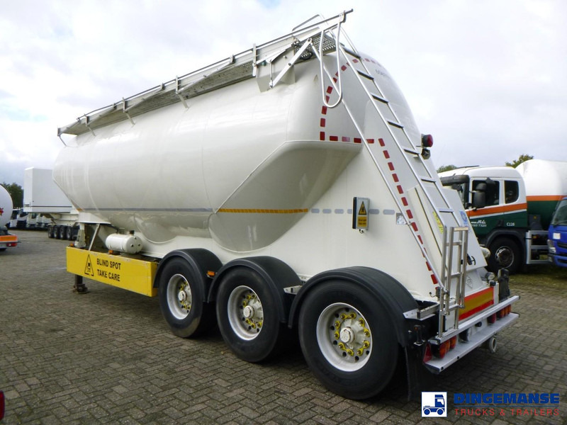 Feldbinder Powder tank alu 40 m3 + engine/compressor - Semi-remorque citerne: photos 3 Feldbinder Powder tank alu 40 m3 + engine/compressor - Semi-remorque citerne: photos 3