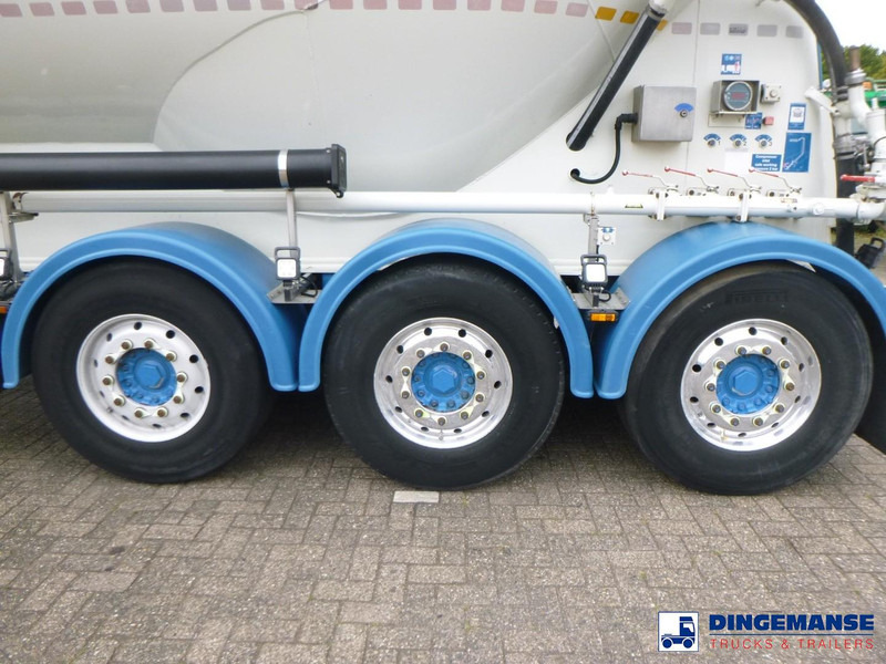 Feldbinder Powder tank alu 50 m3 + compressor - Semi-remorque citerne: photos 5 Feldbinder Powder tank alu 50 m3 + compressor - Semi-remorque citerne: photos 5