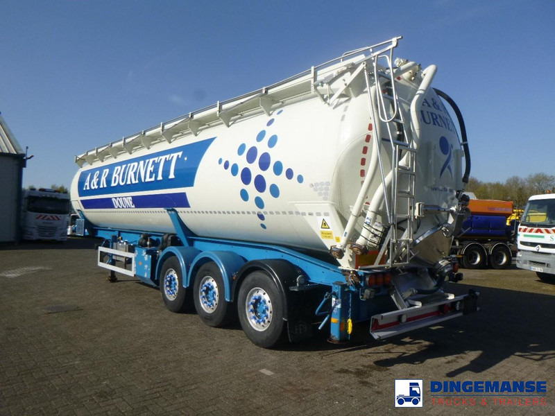 Feldbinder Powder tank alu 60 m3 / Compressor diesel engine. - Semi-remorque citerne: photos 3 Feldbinder Powder tank alu 60 m3 / Compressor diesel engine. - Semi-remorque citerne: photos 3