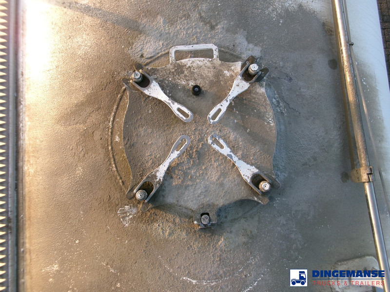 Semi-remorque citerne Feldbinder Powder tank alu alu 49 m3 / 1 comp: photos 20