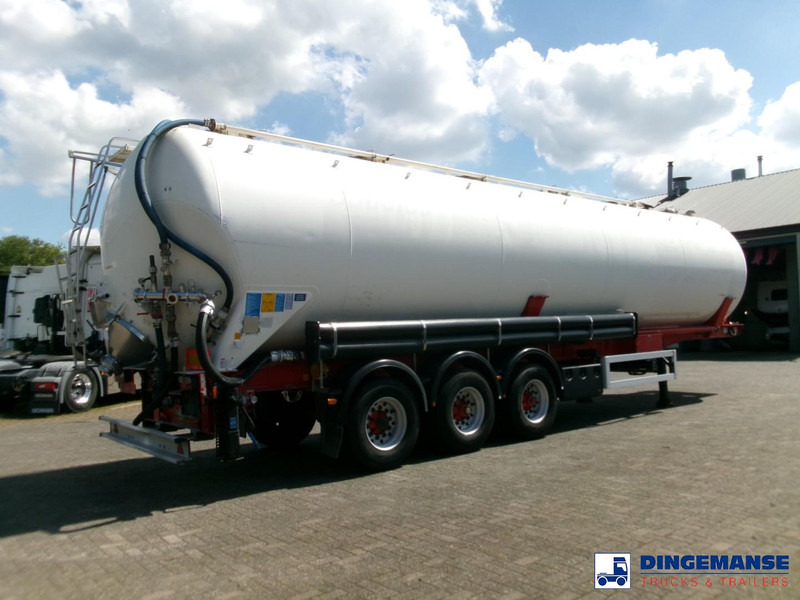 Feldbinder Powder tank alu (tipping) 63 m3 - Semi-remorque citerne: photos 3 Feldbinder Powder tank alu (tipping) 63 m3 - Semi-remorque citerne: photos 3
