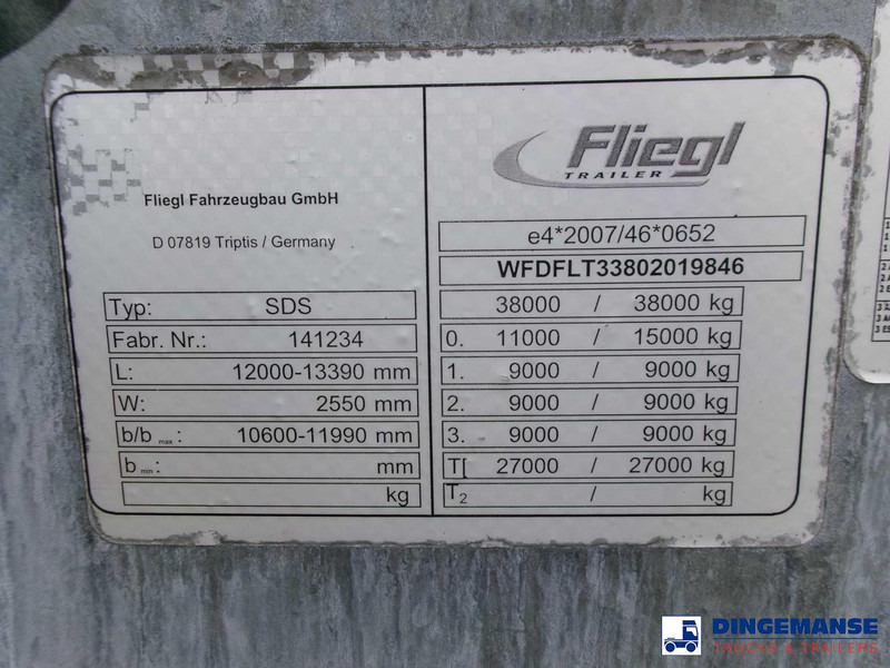 Crédit-bail Fliegl 3-axle container trailer 45 ft Fliegl 3-axle container trailer 45 ft: photos 15 Crédit-bail Fliegl 3-axle container trailer 45 ft Fliegl 3-axle container trailer 45 ft: photos 15
