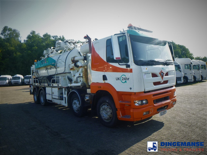 Foden S108R 8x4 RHD Huwer vacuum tank 15.5 m3 - Camion hydrocureur: photos 2 Foden S108R 8x4 RHD Huwer vacuum tank 15.5 m3 - Camion hydrocureur: photos 2