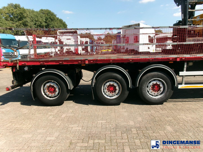 Fruehauf 3-axle platform trailer + Atlas 3008 crane - Semi-remorque plateau: photos 4 Fruehauf 3-axle platform trailer + Atlas 3008 crane - Semi-remorque plateau: photos 4