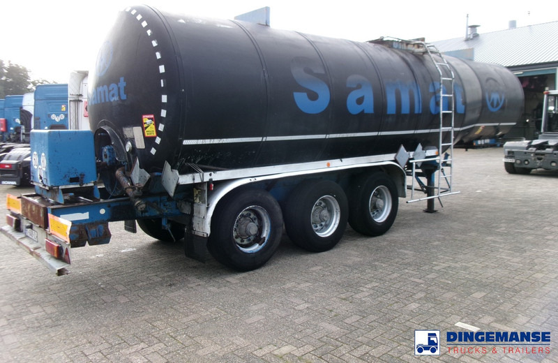 Fruehauf Bitumen tank inox 31 m3 / 1 comp + mixer & engine - Semi-remorque citerne: photos 4 Fruehauf Bitumen tank inox 31 m3 / 1 comp + mixer & engine - Semi-remorque citerne: photos 4