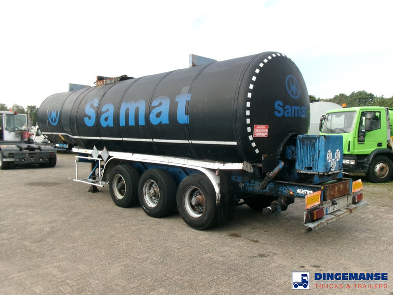 Fruehauf Bitumen tank inox 31 m3 / 1 comp + mixer & engine - Semi-remorque citerne: photos 3 Fruehauf Bitumen tank inox 31 m3 / 1 comp + mixer & engine - Semi-remorque citerne: photos 3