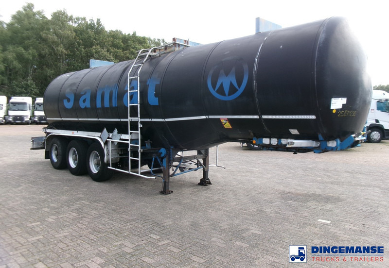 Fruehauf Bitumen tank inox 31 m3 / 1 comp + mixer & engine - Semi-remorque citerne: photos 2 Fruehauf Bitumen tank inox 31 m3 / 1 comp + mixer & engine - Semi-remorque citerne: photos 2