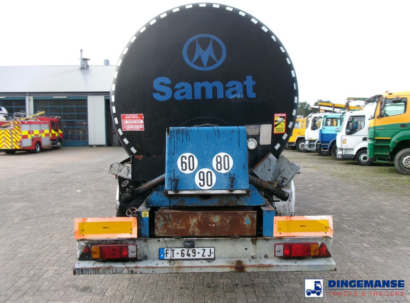 Fruehauf Bitumen tank inox 31 m3 / 1 comp + mixer & engine - Semi-remorque citerne: photos 5 Fruehauf Bitumen tank inox 31 m3 / 1 comp + mixer & engine - Semi-remorque citerne: photos 5