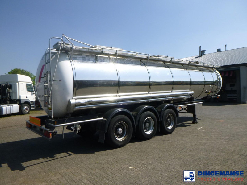 LAG Chemical tank inox 30 m3 / 1 comp - Semi-remorque citerne: photos 4 LAG Chemical tank inox 30 m3 / 1 comp - Semi-remorque citerne: photos 4