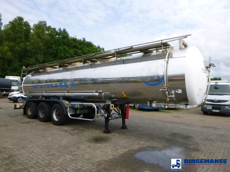 MAISONNEUVE Chemical tank inox 26 m3 / 1 comp - Semi-remorque citerne: photos 2 MAISONNEUVE Chemical tank inox 26 m3 / 1 comp - Semi-remorque citerne: photos 2