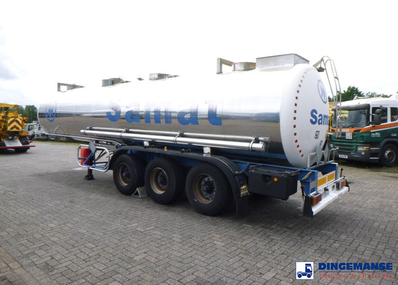 MAISONNEUVE Chemical tank inox 26 m3 / 1 comp - Semi-remorque citerne: photos 3 MAISONNEUVE Chemical tank inox 26 m3 / 1 comp - Semi-remorque citerne: photos 3
