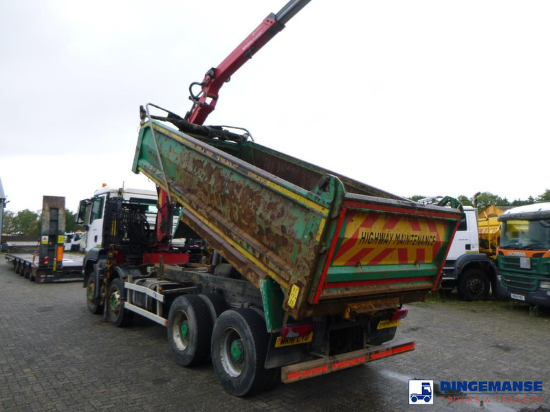MAN TGS 35.400 8X4 RHD tipper + Palfinger Epsilon M125L - Camion grue: photos 3 MAN TGS 35.400 8X4 RHD tipper + Palfinger Epsilon M125L - Camion grue: photos 3