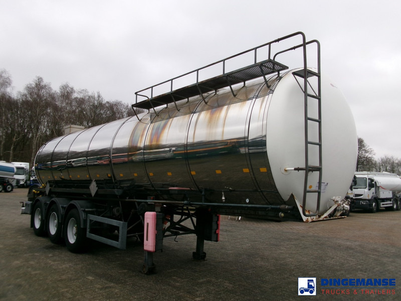 METALOVOUGA Bitumen / heavy oil tank inox 26.9 m3 / 1 comp - Semi-remorque citerne: photos 2 METALOVOUGA Bitumen / heavy oil tank inox 26.9 m3 / 1 comp - Semi-remorque citerne: photos 2