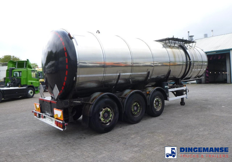 METALOVOUGA Bitumen tank inox 32 m3 / 1 comp + pump - Semi-remorque citerne: photos 4 METALOVOUGA Bitumen tank inox 32 m3 / 1 comp + pump - Semi-remorque citerne: photos 4