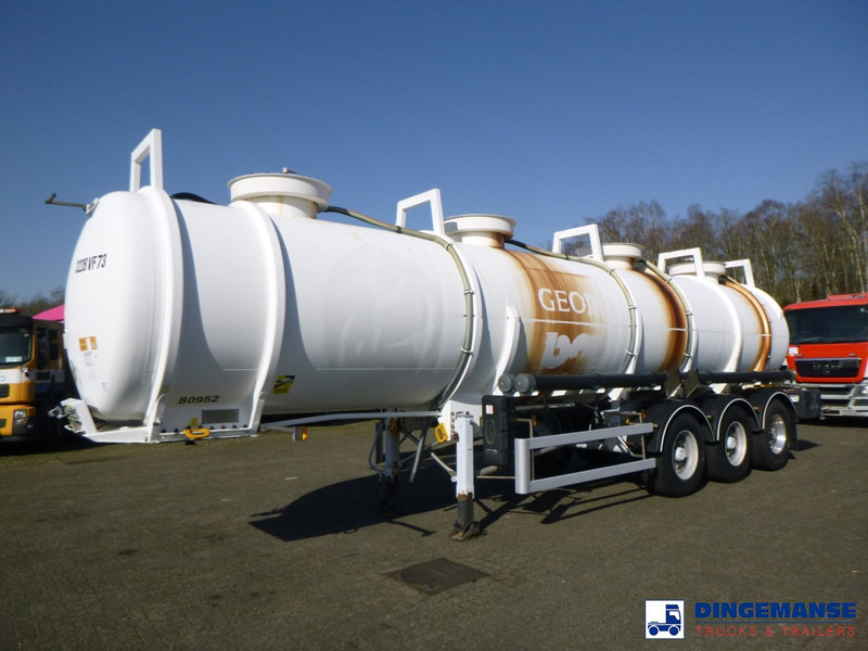 Magyar Chemical ACID tank inox L4BN 26.2 m3 / 1 comp - Semi-remorque citerne: photos 1 Magyar Chemical ACID tank inox L4BN 26.2 m3 / 1 comp - Semi-remorque citerne: photos 1