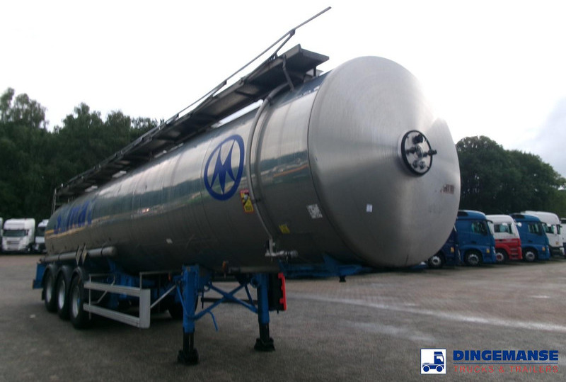 Magyar Chemical tank inox 32.5m3 / 1 comp - Semi-remorque citerne: photos 2 Magyar Chemical tank inox 32.5m3 / 1 comp - Semi-remorque citerne: photos 2