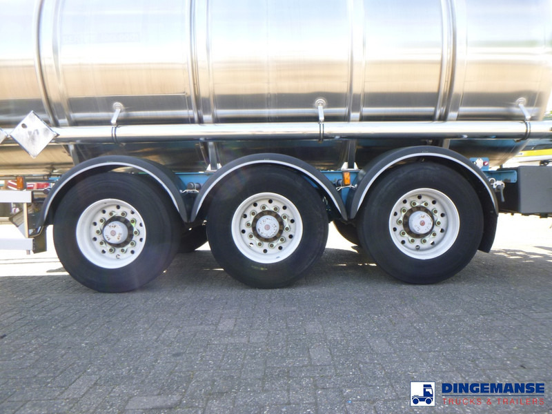 Magyar Chemical tank inox 40.5 m3 / 3 comp - Semi-remorque citerne: photos 4 Magyar Chemical tank inox 40.5 m3 / 3 comp - Semi-remorque citerne: photos 4