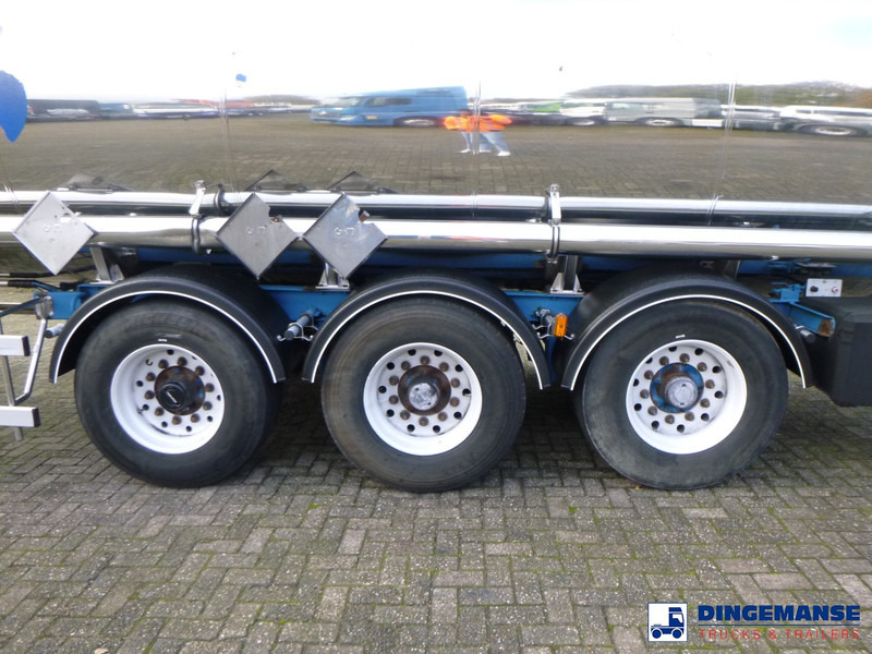 Magyar Chemical tank inox L4BH 32.8 m3 / 1 comp - Semi-remorque citerne: photos 5 Magyar Chemical tank inox L4BH 32.8 m3 / 1 comp - Semi-remorque citerne: photos 5