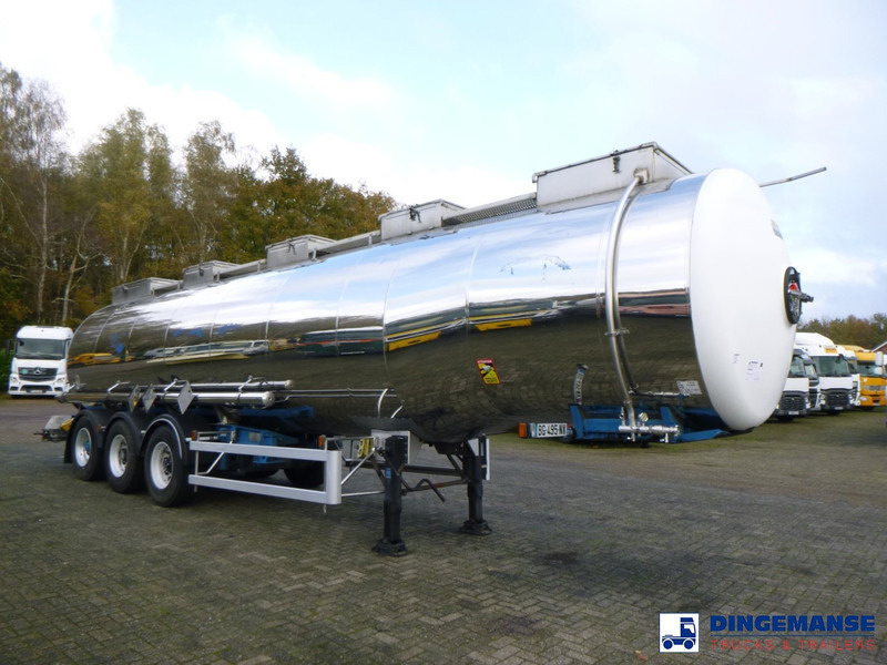 Magyar Chemical tank inox L4BH 32.8 m3 / 1 comp - Semi-remorque citerne: photos 2 Magyar Chemical tank inox L4BH 32.8 m3 / 1 comp - Semi-remorque citerne: photos 2