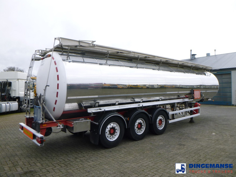Magyar Chemical tank inox L4BH 37.4 m3 / 1 comp - Semi-remorque citerne: photos 4 Magyar Chemical tank inox L4BH 37.4 m3 / 1 comp - Semi-remorque citerne: photos 4