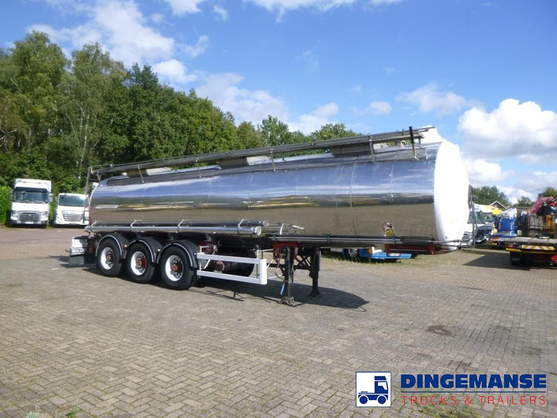 Magyar Food tank inox 25 m3 / 1 comp + pump - Semi-remorque citerne: photos 2 Magyar Food tank inox 25 m3 / 1 comp + pump - Semi-remorque citerne: photos 2