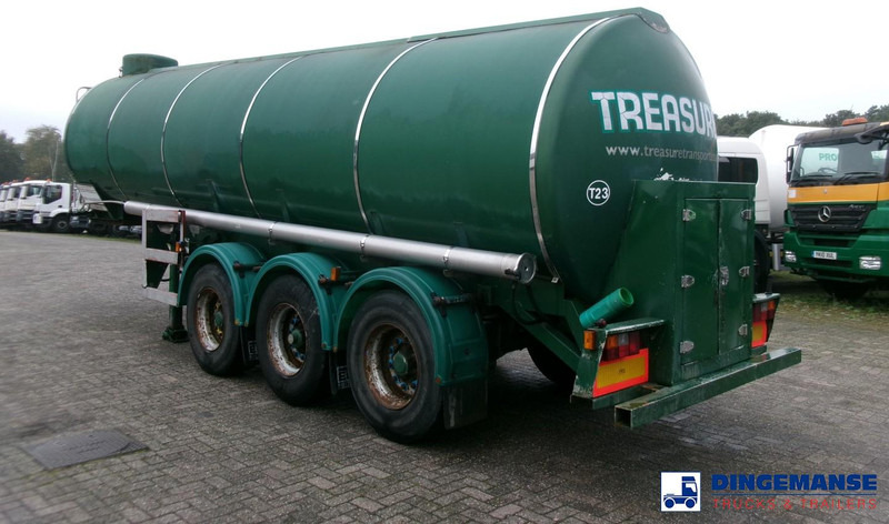 Melton Food tank inox 25 m3 / 1 comp - Semi-remorque citerne: photos 3 Melton Food tank inox 25 m3 / 1 comp - Semi-remorque citerne: photos 3