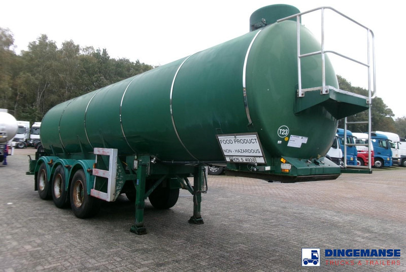 Melton Food tank inox 25 m3 / 1 comp - Semi-remorque citerne: photos 2 Melton Food tank inox 25 m3 / 1 comp - Semi-remorque citerne: photos 2