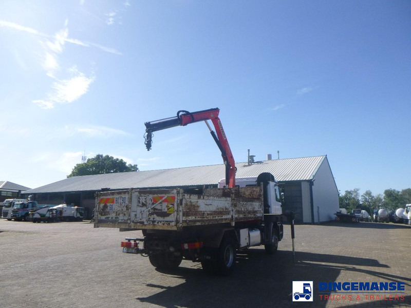 Mercedes-Benz Actros 1835 4x2 tipper + Palfinger PK12000 - Camion grue: photos 5 Mercedes-Benz Actros 1835 4x2 tipper + Palfinger PK12000 - Camion grue: photos 5