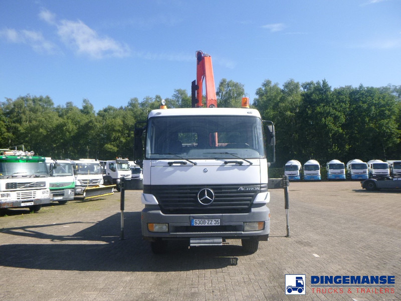 Mercedes-Benz Actros 1835 4x2 tipper + Palfinger PK12000 - Camion grue: photos 2 Mercedes-Benz Actros 1835 4x2 tipper + Palfinger PK12000 - Camion grue: photos 2