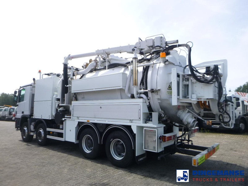 Mercedes-Benz Actros 3241 8x4 RHD Huwer vacuum tank / hydrocureur 15 m3 - Camion hydrocureur: photos 4 Mercedes-Benz Actros 3241 8x4 RHD Huwer vacuum tank / hydrocureur 15 m3 - Camion hydrocureur: photos 4