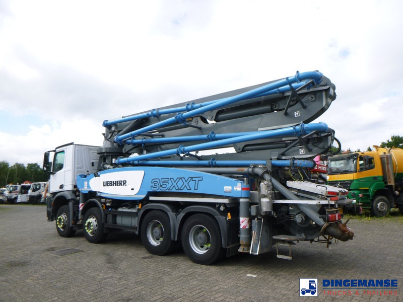 Mercedes-Benz Arocs 8x4 Liebherr 35 XXT concrete pump 35 m - Camion pompe: photos 4 Mercedes-Benz Arocs 8x4 Liebherr 35 XXT concrete pump 35 m - Camion pompe: photos 4