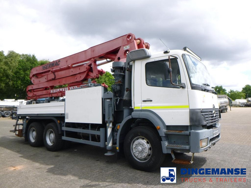 Mercedes-Benz Atego 6x4 Sermac SCL120 concrete pump - Camion pompe: photos 2 Mercedes-Benz Atego 6x4 Sermac SCL120 concrete pump - Camion pompe: photos 2