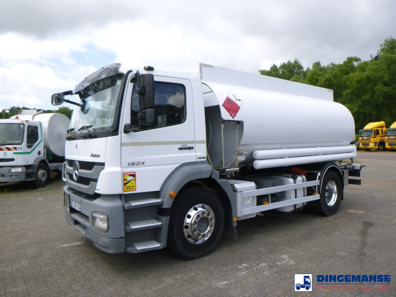 Mercedes-Benz Axor 1824 4x2 fuel tank 14.3 m3 / 4 comp - Camion citerne: photos 1 Mercedes-Benz Axor 1824 4x2 fuel tank 14.3 m3 / 4 comp - Camion citerne: photos 1