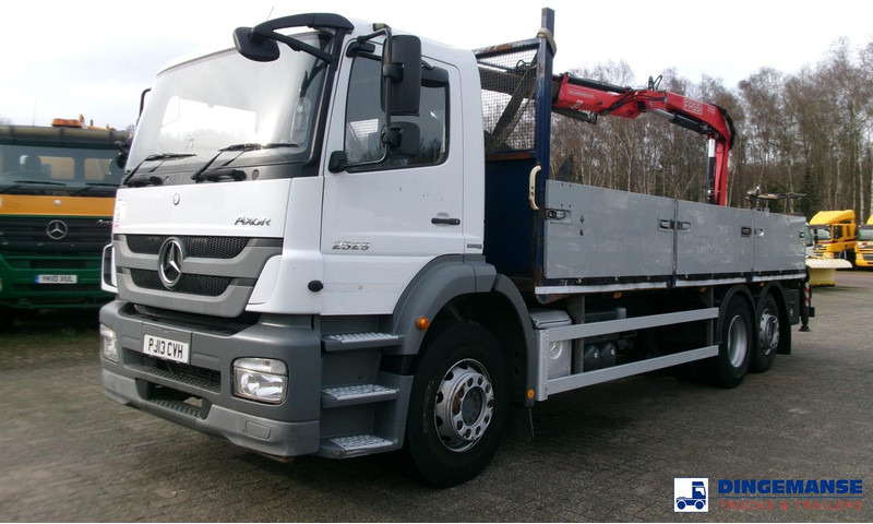 Mercedes-Benz Axor 2529 6x2 RHD + Fassi F110 crane - Camion grue: photos 1 Mercedes-Benz Axor 2529 6x2 RHD + Fassi F110 crane - Camion grue: photos 1