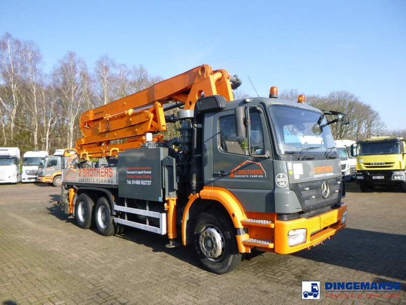 Mercedes-Benz Axor 2633 6x4 RHD Sermac SCL 130 concrete pump 32 m - Camion pompe: photos 2 Mercedes-Benz Axor 2633 6x4 RHD Sermac SCL 130 concrete pump 32 m - Camion pompe: photos 2