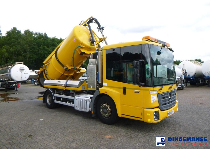 Mercedes-Benz Econic 1830 4x2 Euro 6 RHD Fuller vacuum tank 8.1 m3 - Camion hydrocureur: photos 2 Mercedes-Benz Econic 1830 4x2 Euro 6 RHD Fuller vacuum tank 8.1 m3 - Camion hydrocureur: photos 2