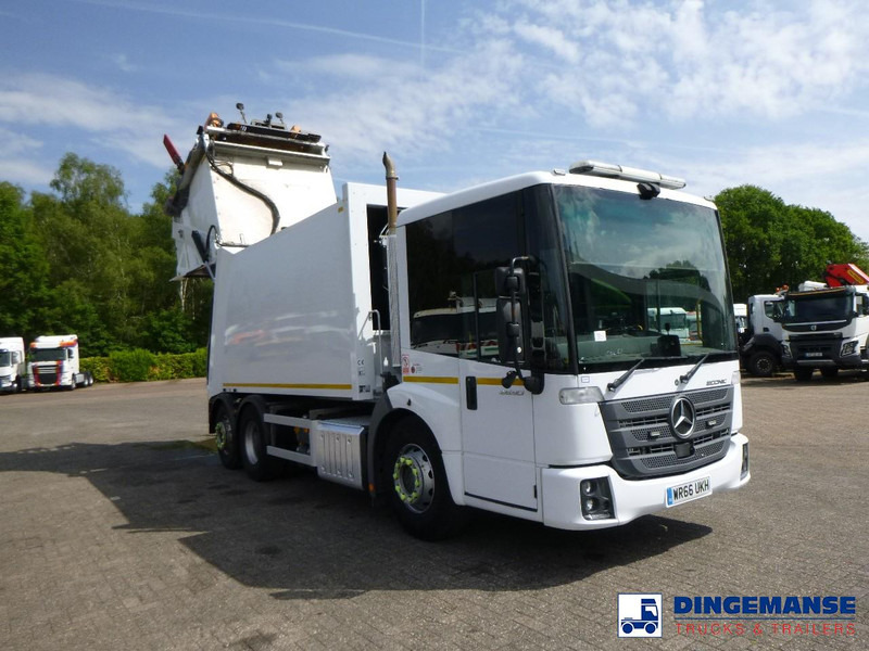 Benne à ordures ménagères Mercedes-Benz Econic 2630 6x2 RHD Euro 6 Refuse truck: photos 8
