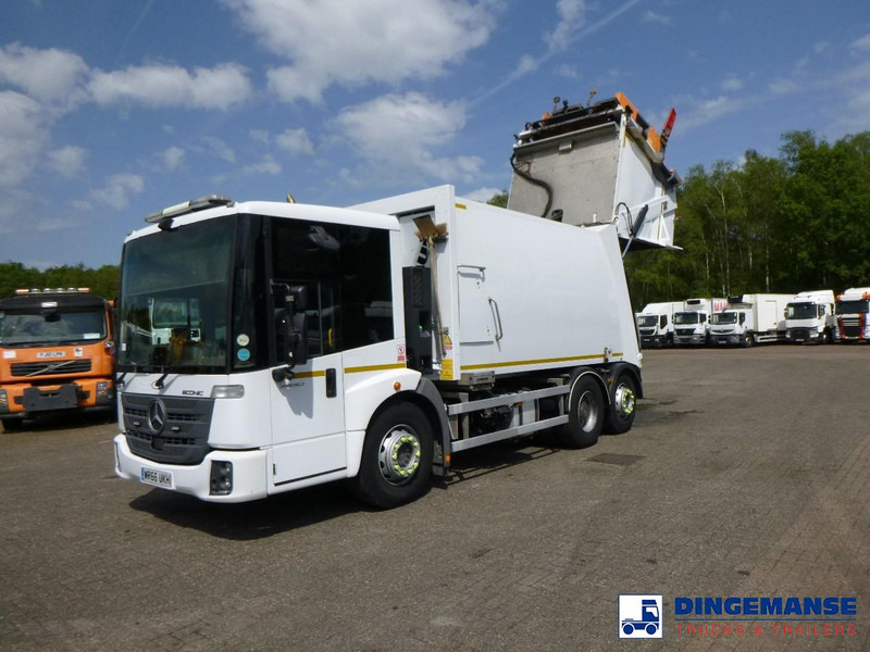 Benne à ordures ménagères Mercedes-Benz Econic 2630 6x2 RHD Euro 6 Refuse truck: photos 7