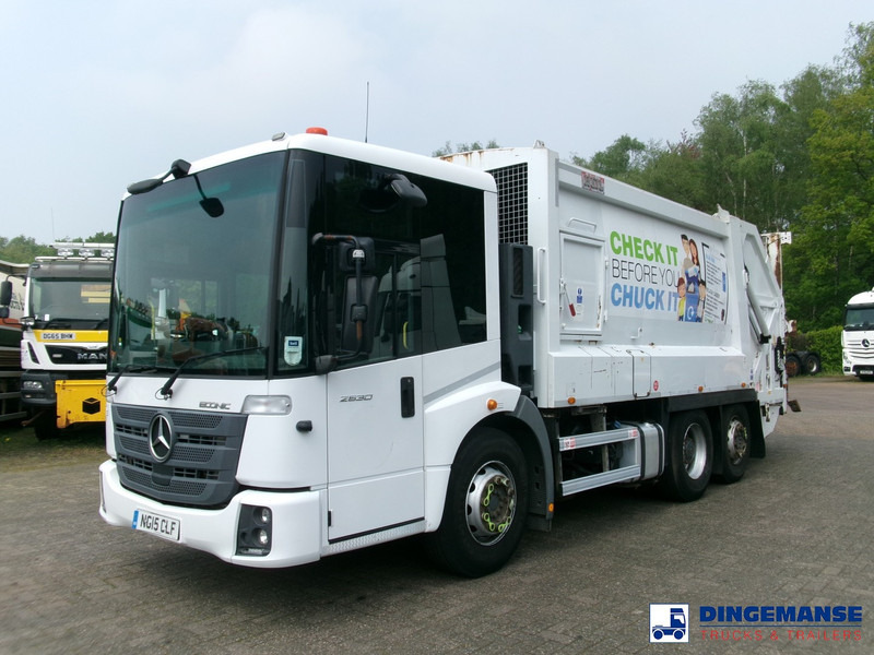 Mercedes-Benz Econic 2630 6x2 RHD Heil refuse truck - Benne à ordures ménagères: photos 1 Mercedes-Benz Econic 2630 6x2 RHD Heil refuse truck - Benne à ordures ménagères: photos 1