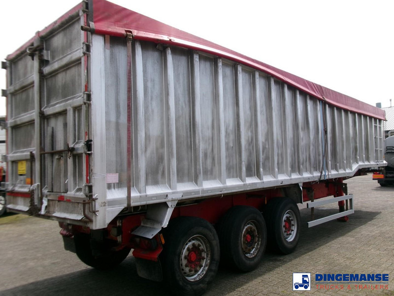 Montracon Tipper trailer alu 55 m3 + tarpaulin - Semi-remorque benne: photos 3 Montracon Tipper trailer alu 55 m3 + tarpaulin - Semi-remorque benne: photos 3